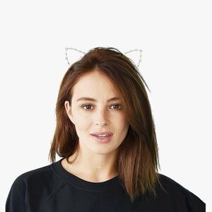 Gold Cat Ear Metal Headband